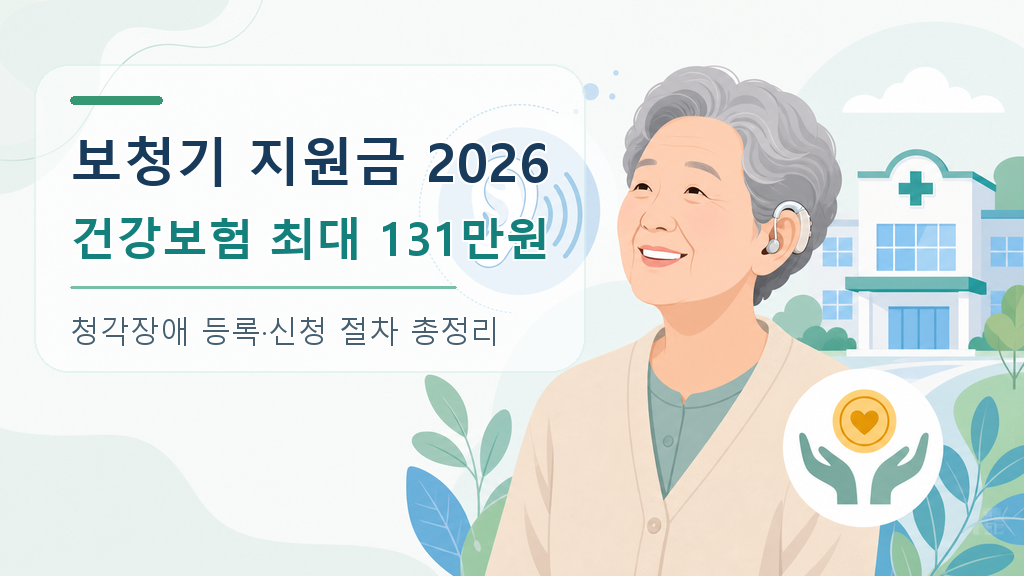 보청기 지원금 대표 이미지