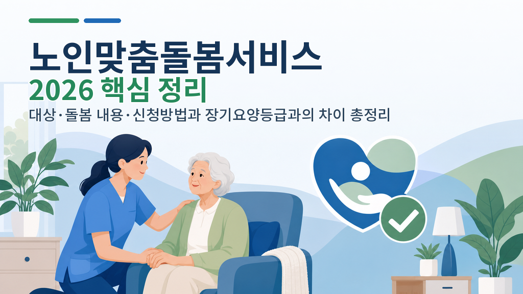 노인맞춤돌봄서비스 대표 이미지