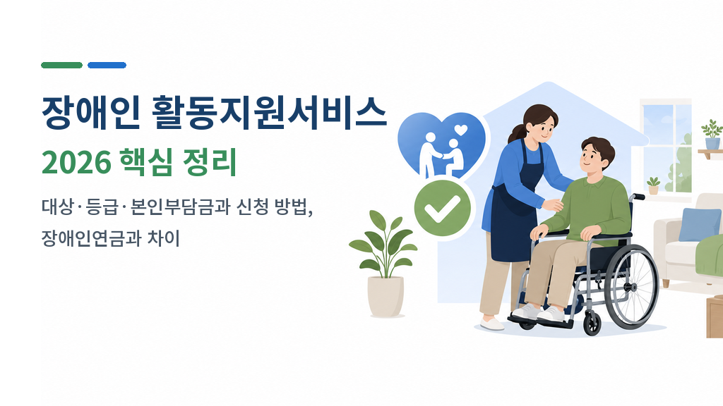 장애인 활동지원서비스 대표 이미지