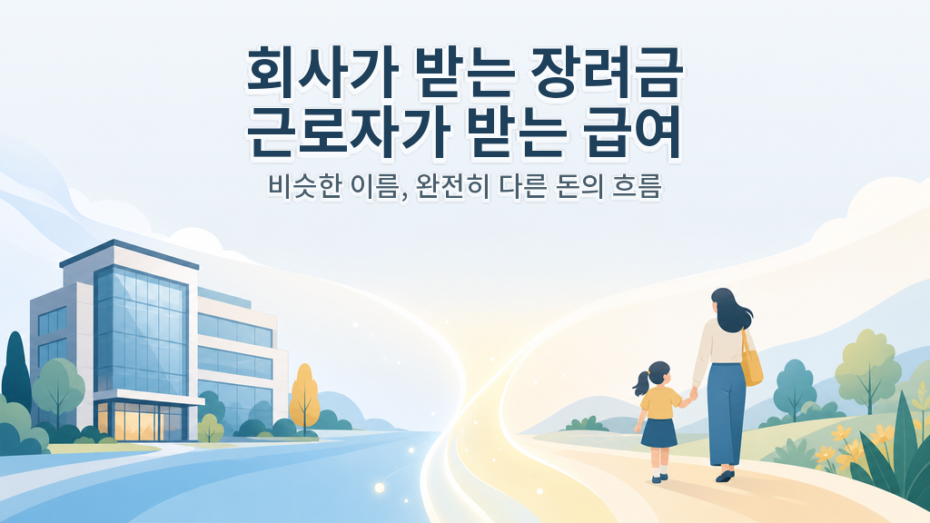 육아기 근로시간 단축 급여와 워라밸일자리장려금 지급 주체 비교