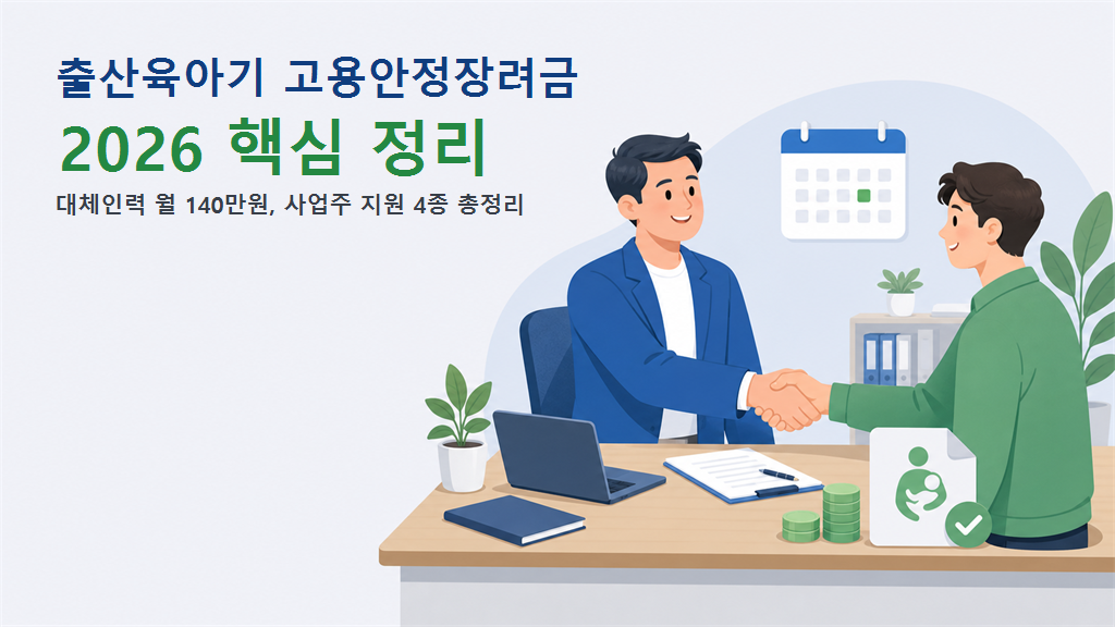 출산육아기 고용안정장려금 대표 이미지